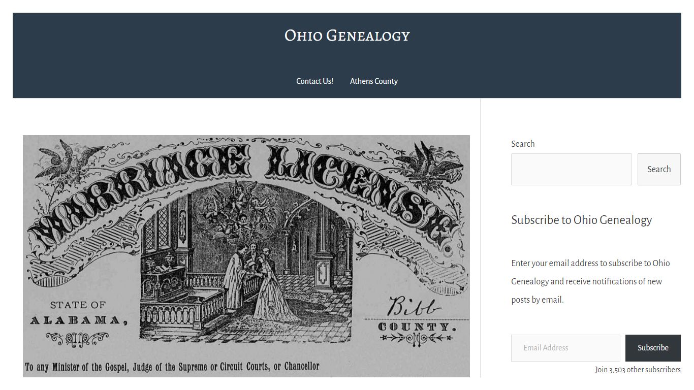 Ohio Vital Records Online — Ohio Genealogy
